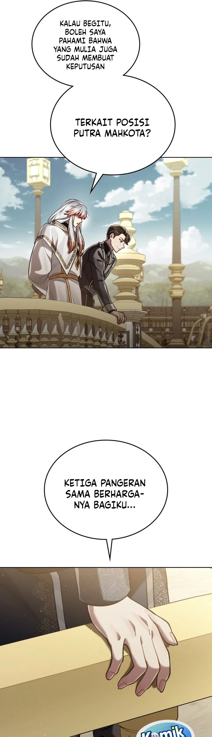 Reborn as the Enemy Prince Chapter 103 - halaman 8