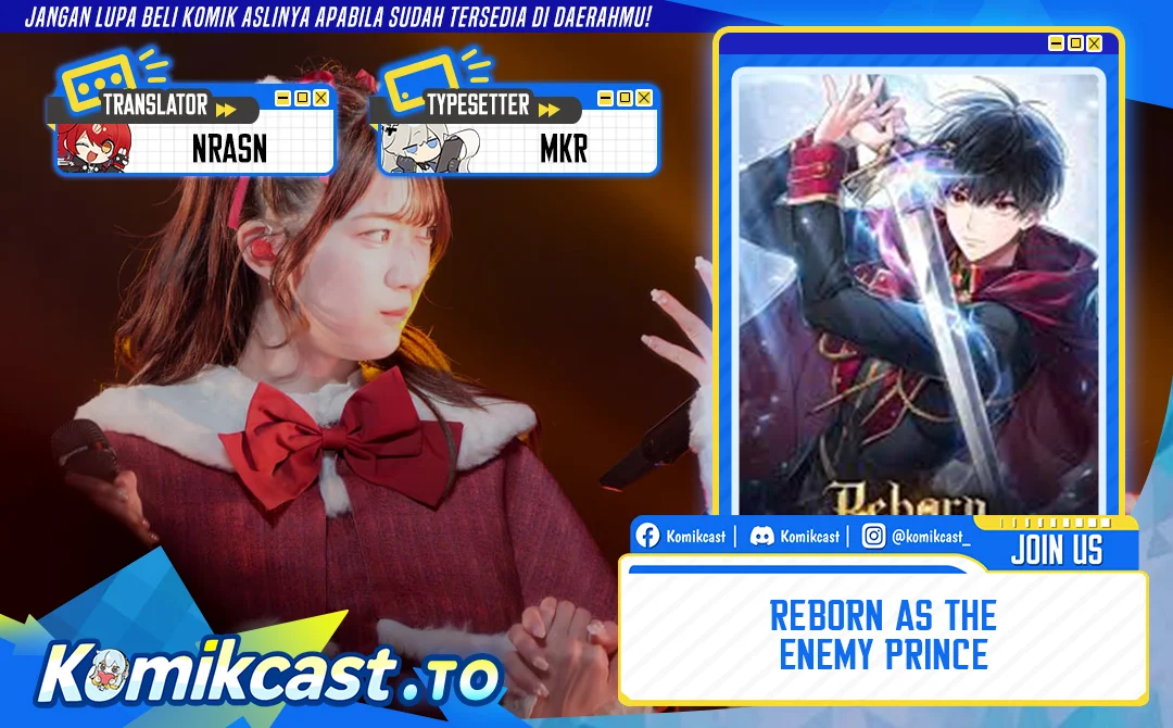 Reborn as the Enemy Prince Chapter 105 - halaman 1