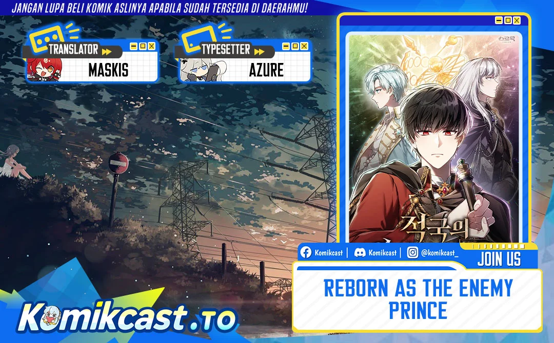 Reborn as the Enemy Prince Chapter 106 - halaman 1