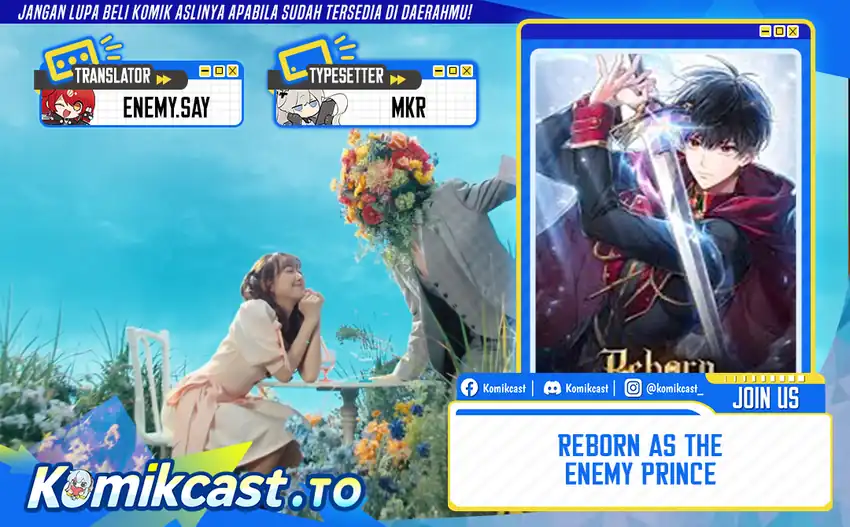 Reborn as the Enemy Prince Chapter 111 - halaman 1