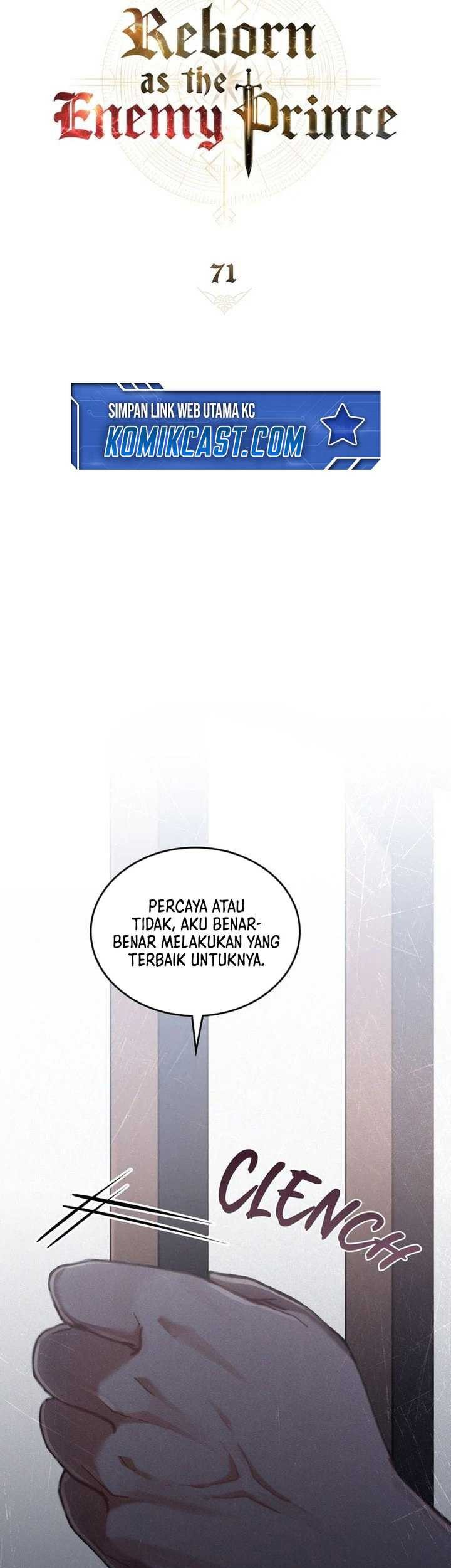 Reborn as the Enemy Prince Chapter 71 - halaman 20