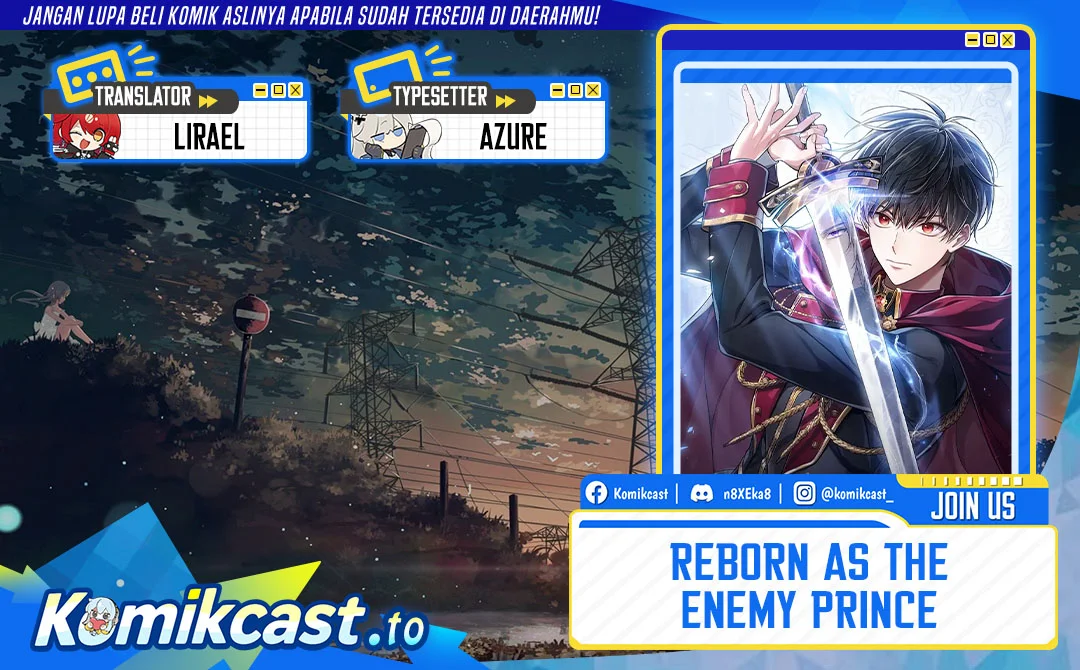Reborn as the Enemy Prince Chapter 80 - halaman 1