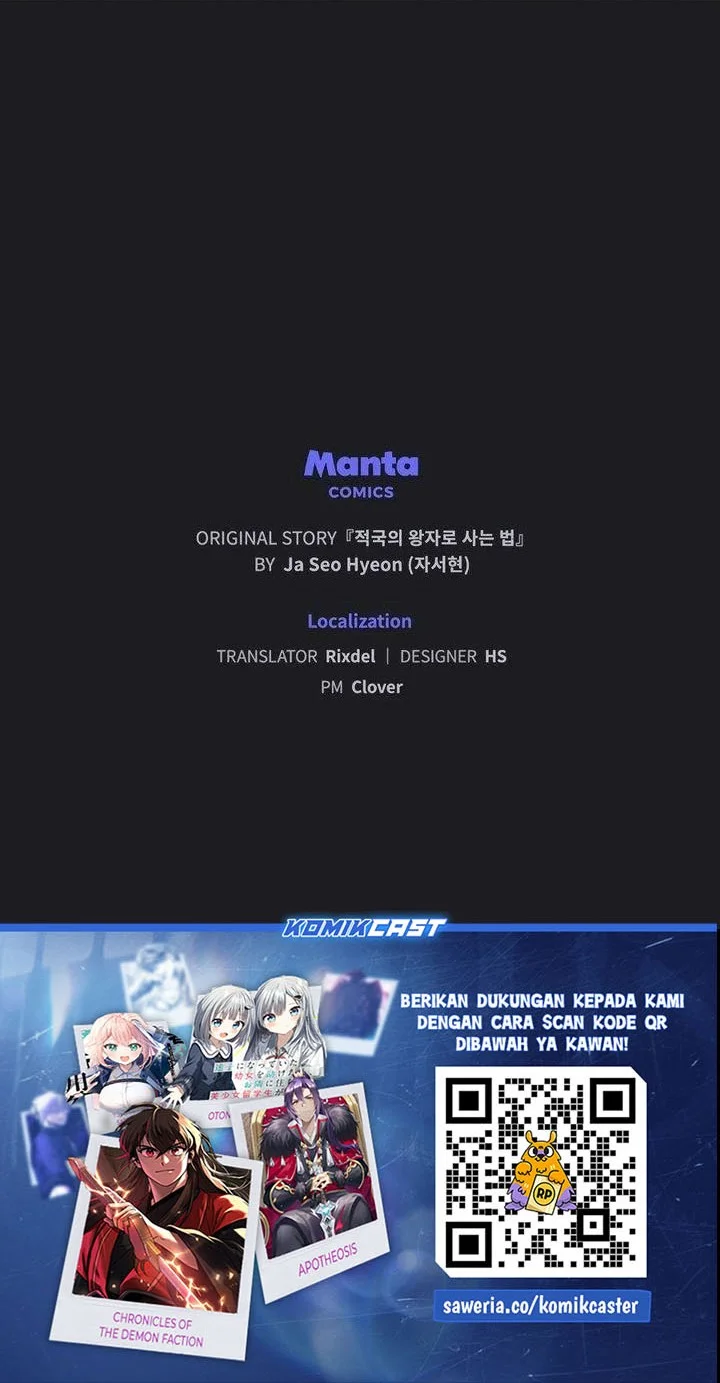 Reborn as the Enemy Prince Chapter 82 - halaman 56