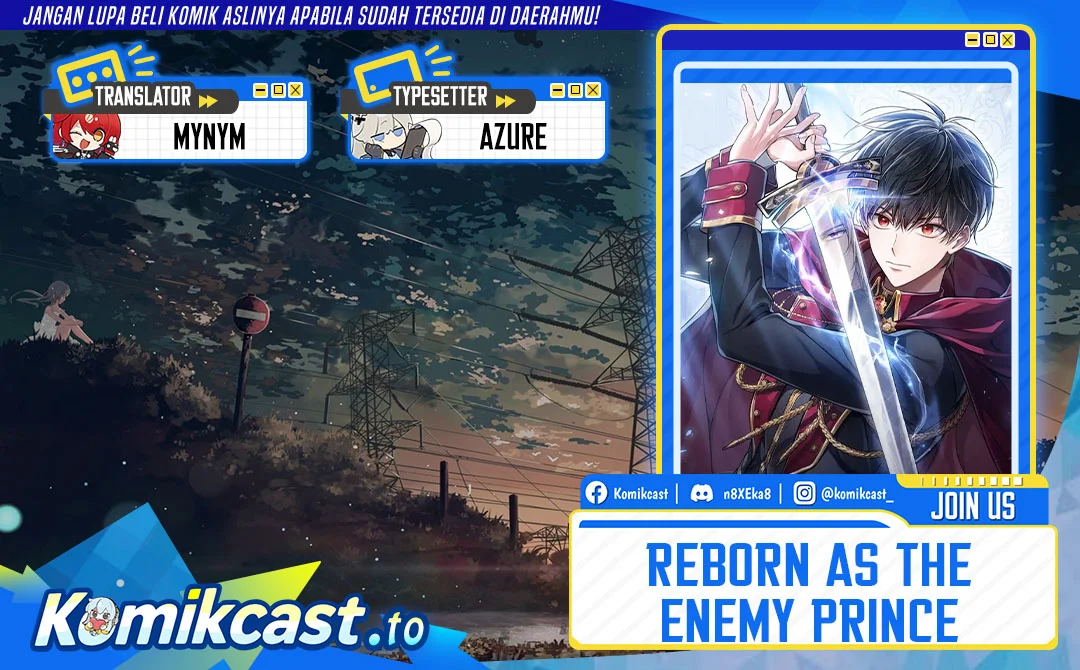 Reborn as the Enemy Prince Chapter 85 - halaman 1