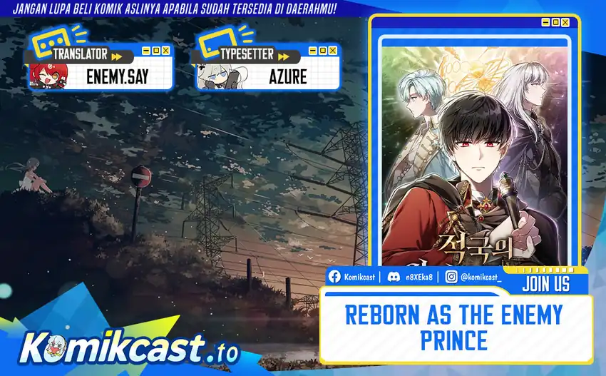 Reborn as the Enemy Prince Chapter 91 - halaman 1