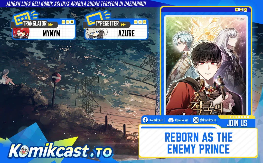 Reborn as the Enemy Prince Chapter 93 - halaman 1