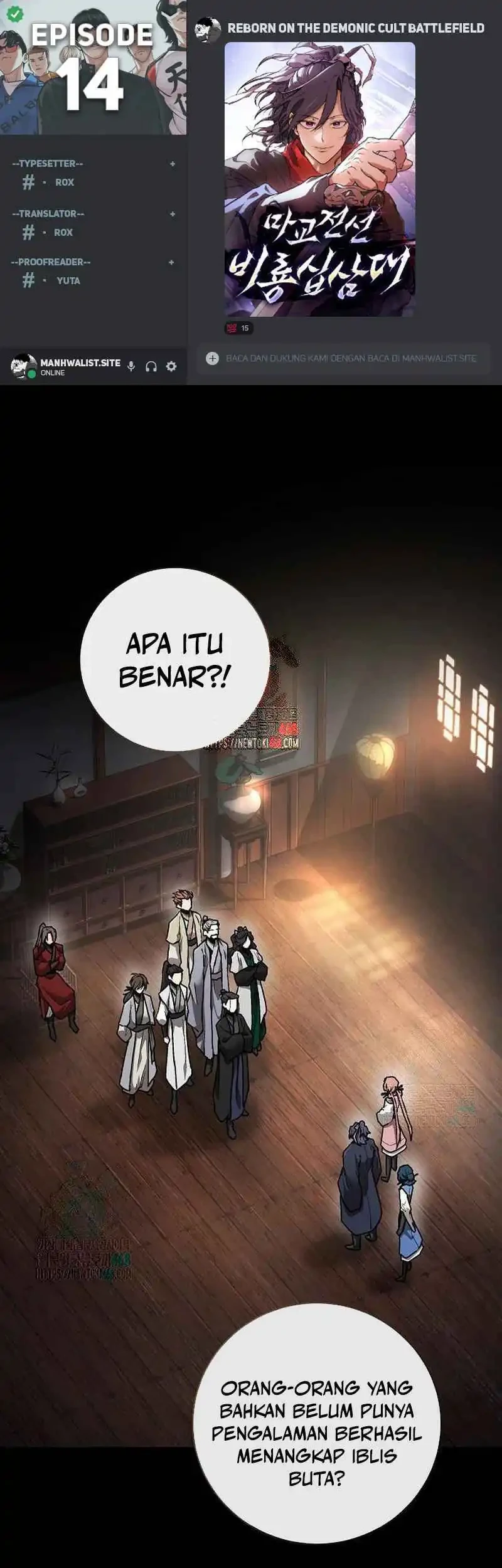 Reborn on the Demonic Cult Battlefield Chapter 14 - halaman 1