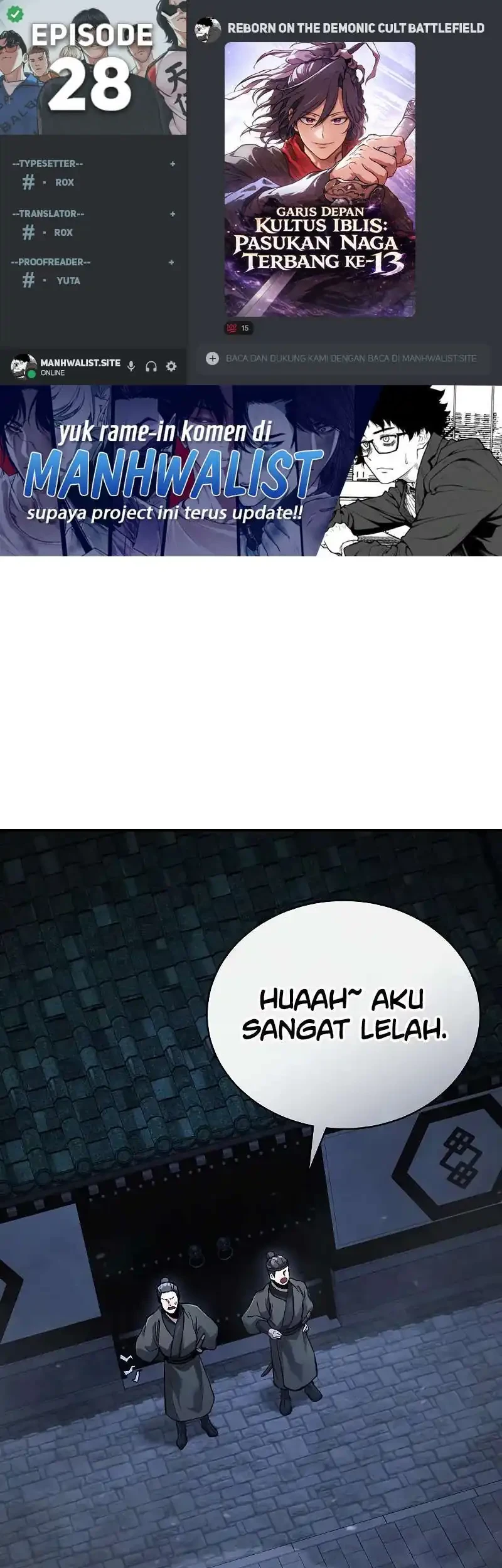 Reborn on the Demonic Cult Battlefield Chapter 28 - halaman 1