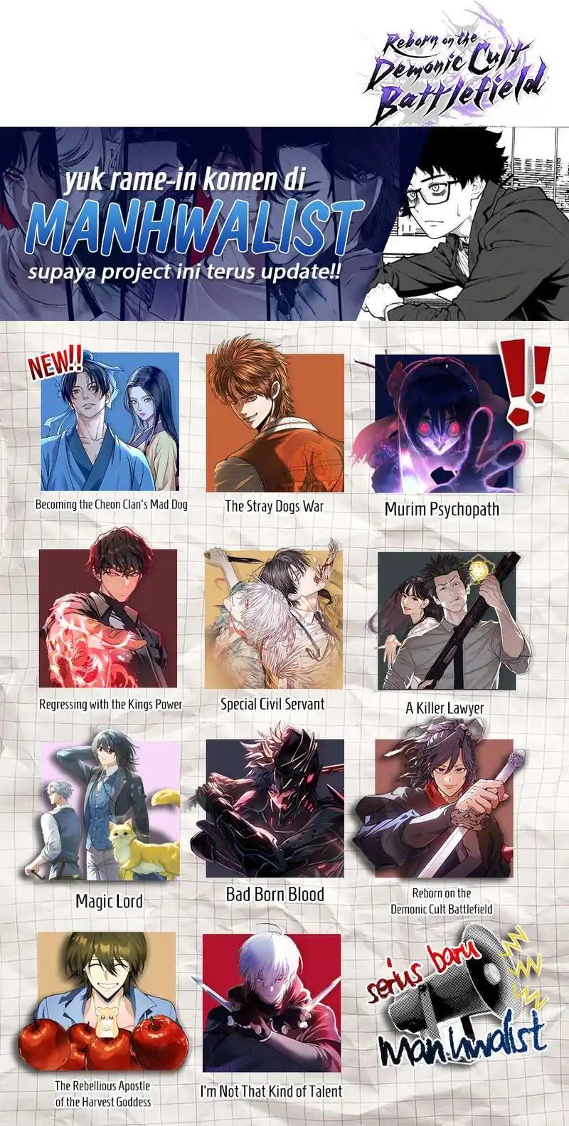 Reborn on the Demonic Cult Battlefield Chapter 28 - halaman 77