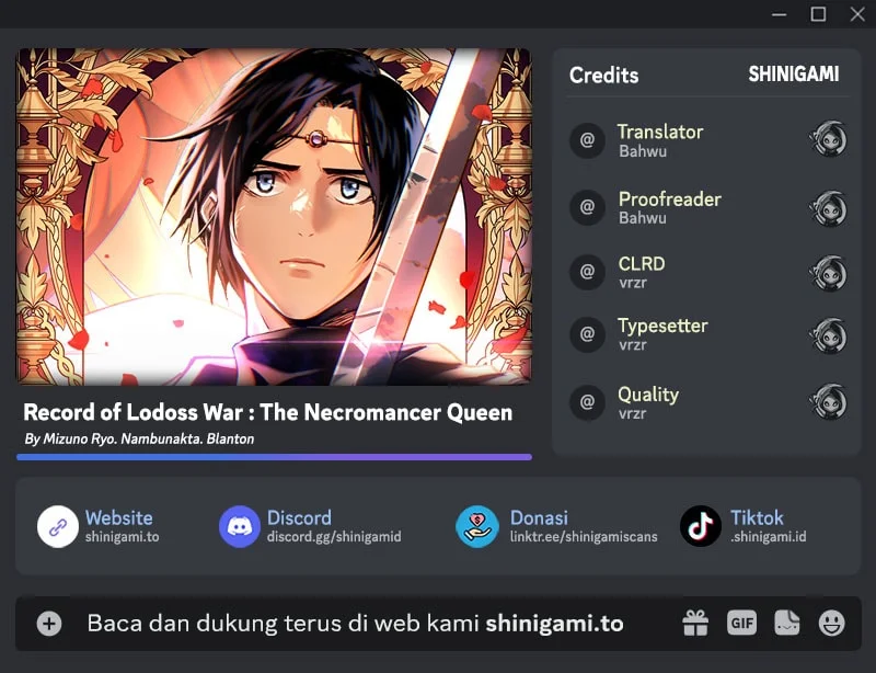 Record of Lodoss War: The Necromancer Queen Chapter 3 - halaman 1