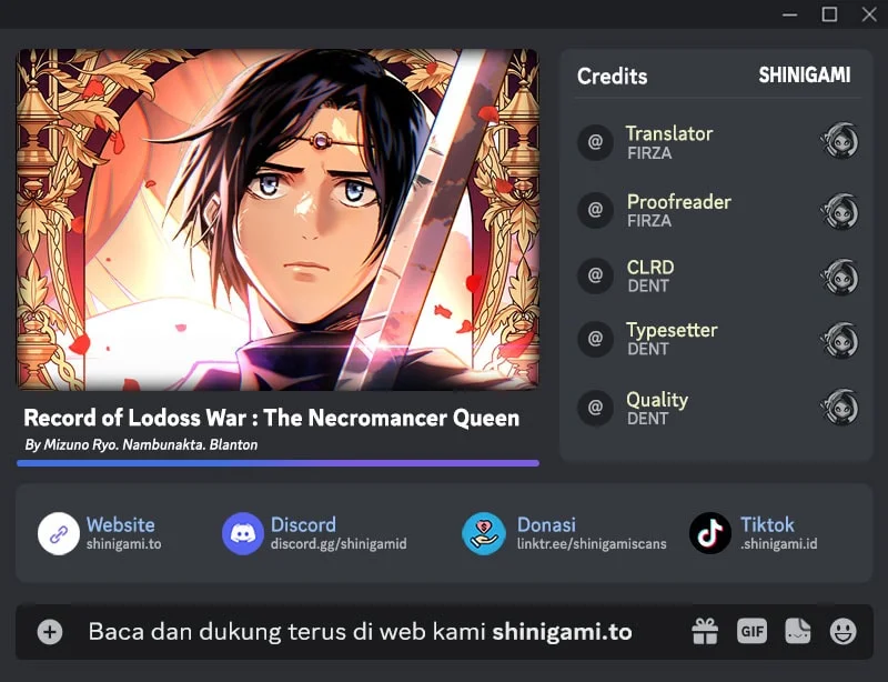 Record of Lodoss War: The Necromancer Queen Chapter 7 - halaman 1
