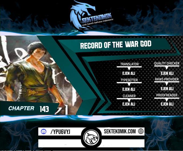 Record of the War God Chapter 143 - halaman 1