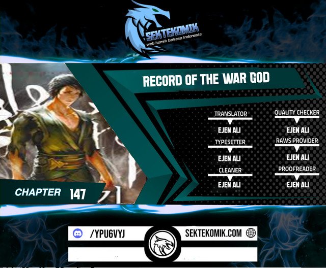 Record of the War God Chapter 147 - halaman 1
