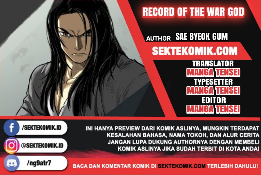 Record of the War God Chapter 8 - halaman 1