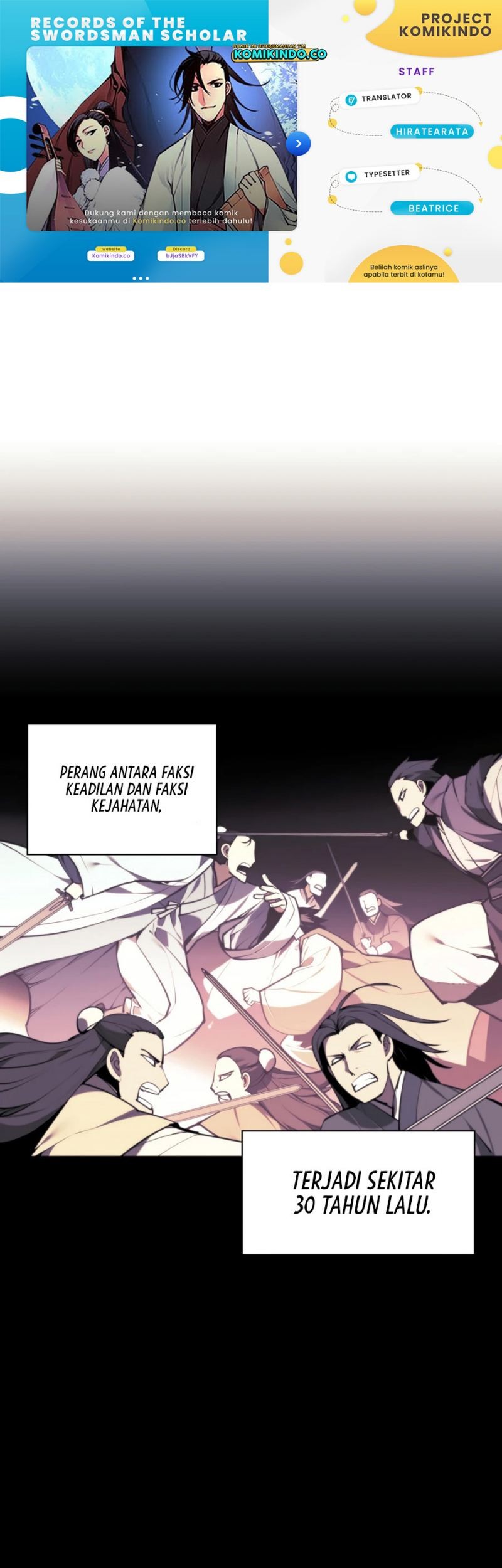 Records of the Swordsman Scholar Chapter 22 - halaman 1