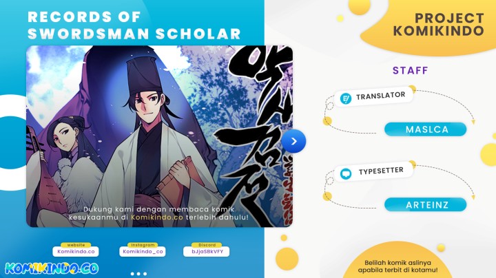 Records of the Swordsman Scholar Chapter 60 - halaman 1