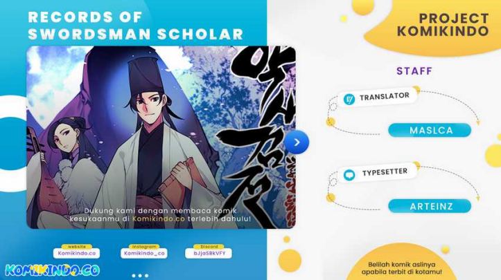 Records of the Swordsman Scholar Chapter 64 - halaman 1