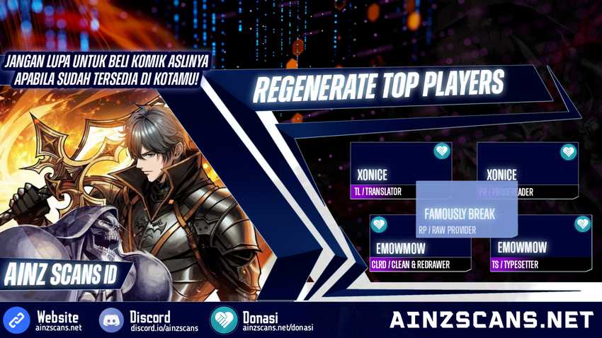 Regenerate Top Players Chapter 20 - halaman 1