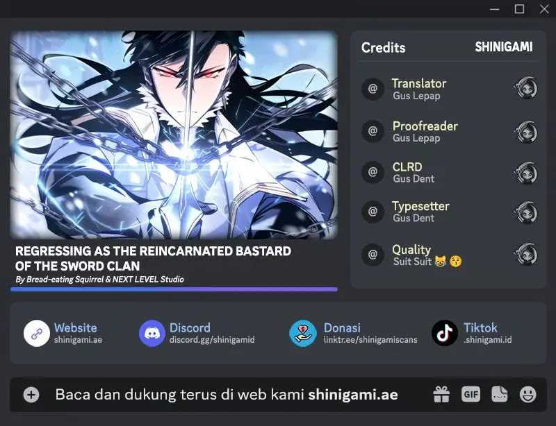 Regressing As The Reincarnated Bastard Of The Sword Clan Chapter 42 - halaman 1