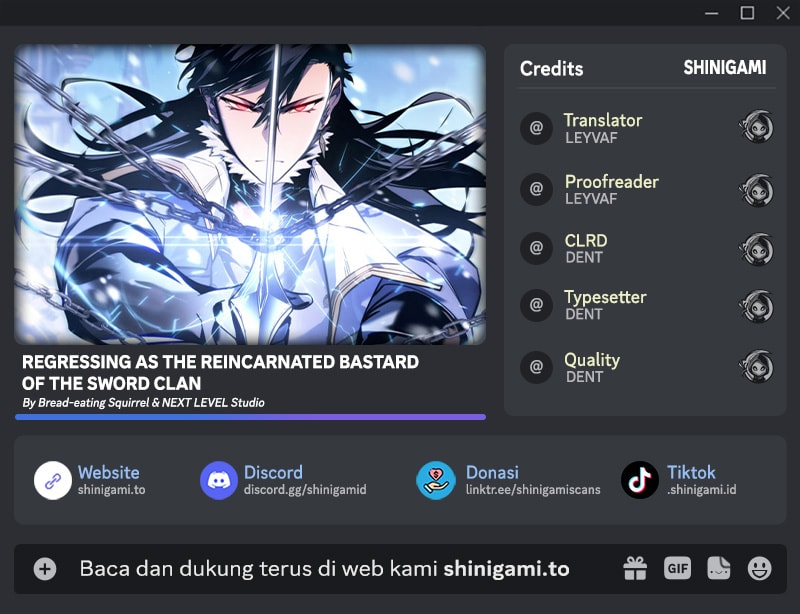 Regressing As The Reincarnated Bastard Of The Sword Clan Chapter 54 - halaman 1