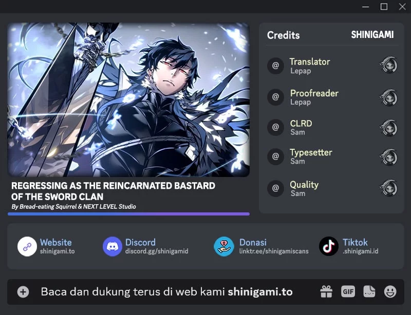 Regressing As The Reincarnated Bastard Of The Sword Clan Chapter 60 - halaman 1