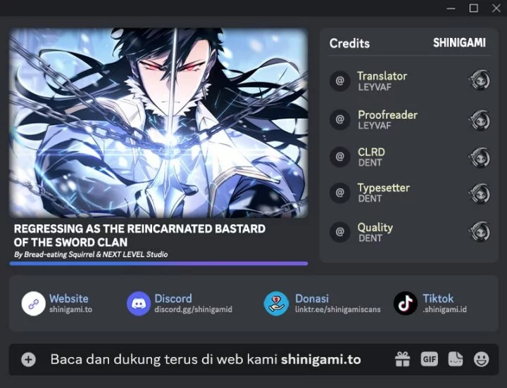 Regressing As The Reincarnated Bastard Of The Sword Clan Chapter 65 - halaman 1