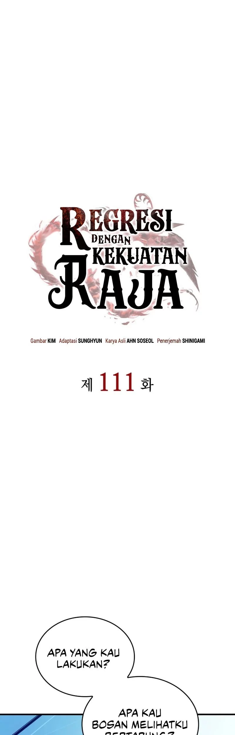 Regressing With The King’s Power Chapter 111 - halaman 22