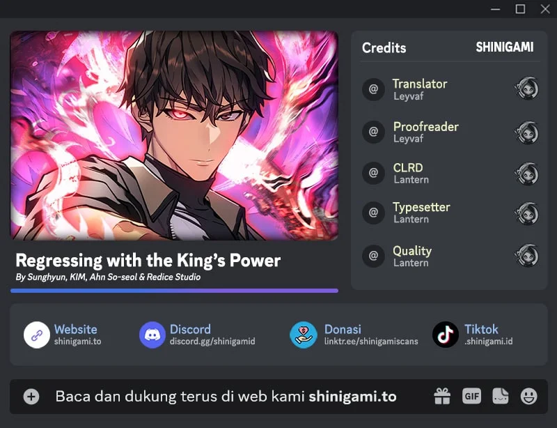 Regressing With The King’s Power Chapter 118 - halaman 1