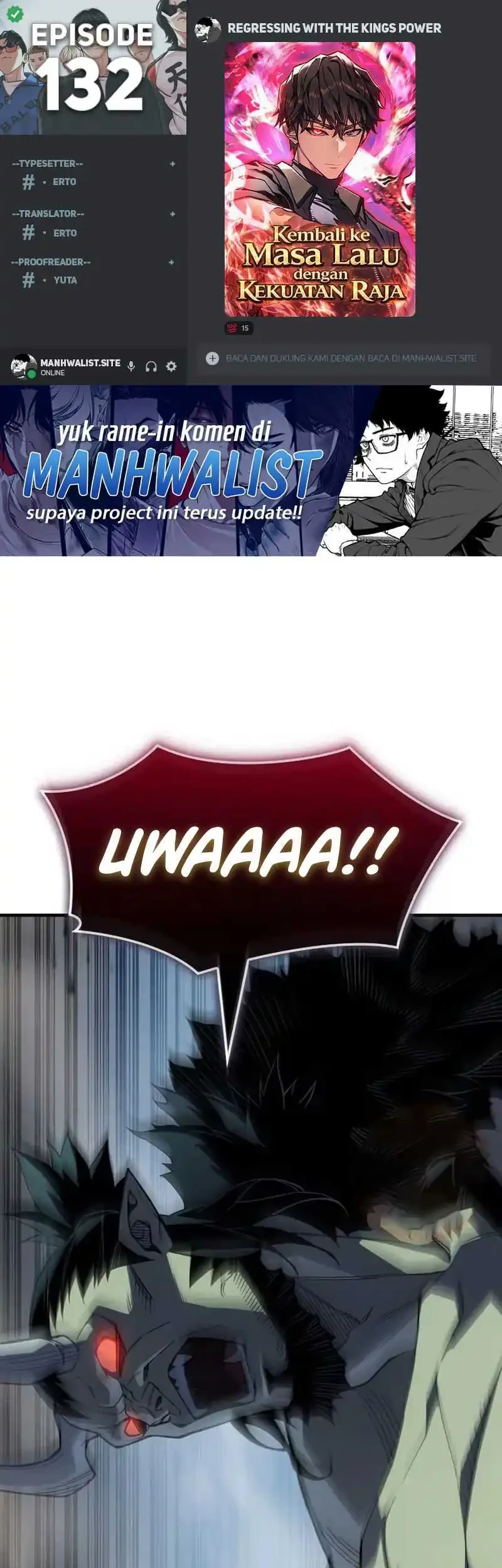 Regressing With The King’s Power Chapter 132 - halaman 1