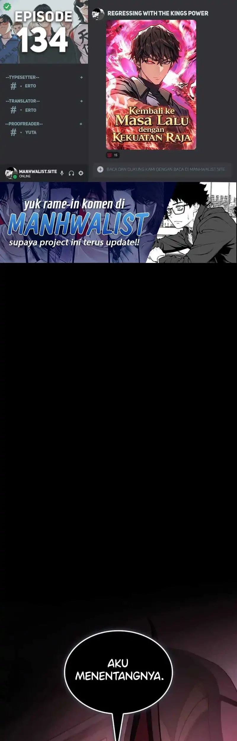 Regressing With The King’s Power Chapter 134 - halaman 1