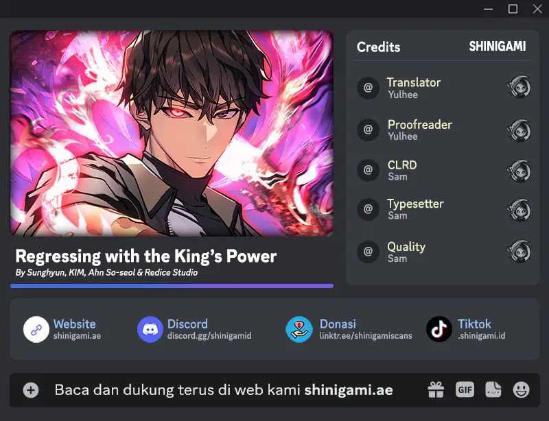 Regressing With The King’s Power Chapter 5 - halaman 1