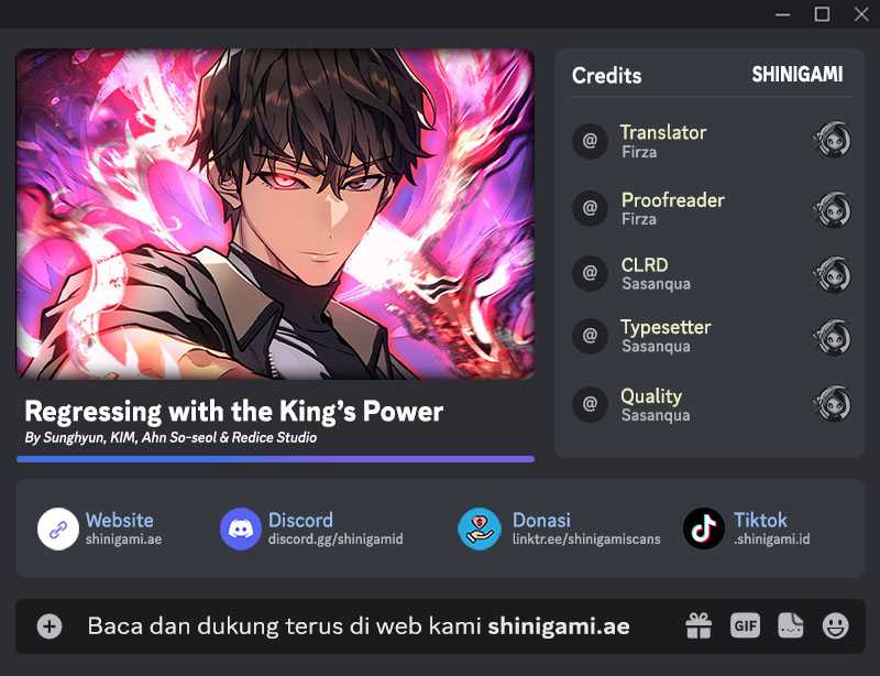 Regressing With The King’s Power Chapter 51 - halaman 1