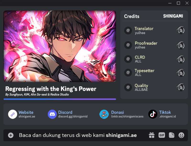 Regressing With The King’s Power Chapter 66 - halaman 1