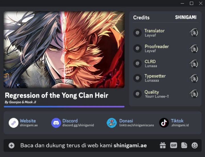 Regression of the Yong Clan Heir Chapter 18 - halaman 1