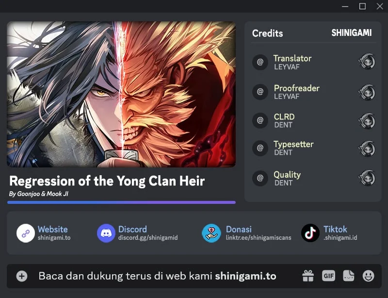 Regression of the Yong Clan Heir Chapter 32 - halaman 1