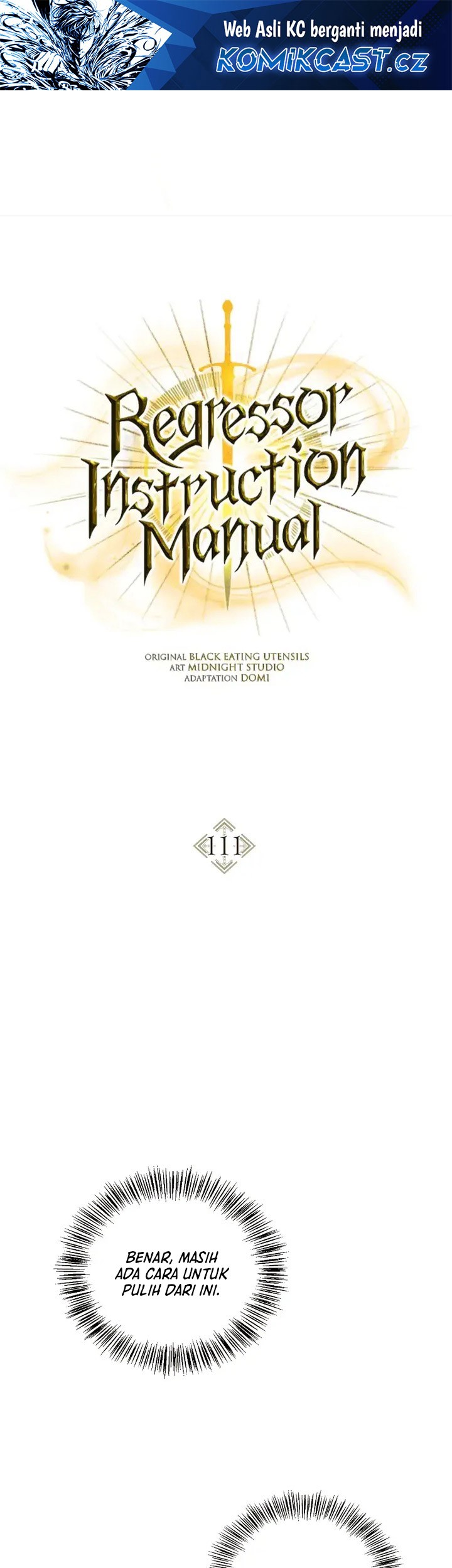 Regressor Instruction Manual Chapter 111 - halaman 1