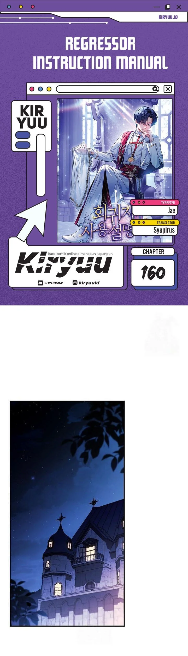 Regressor Instruction Manual Chapter 160 - halaman 1