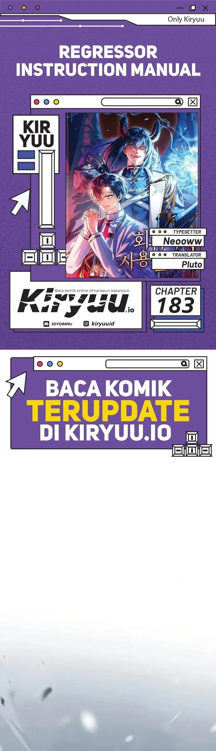 Regressor Instruction Manual Chapter 183 - halaman 1