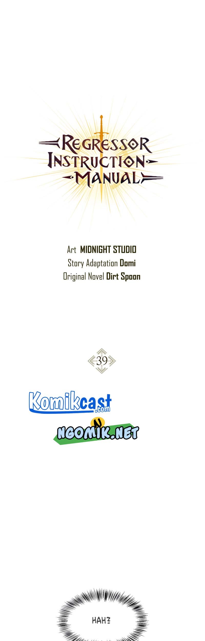 Regressor Instruction Manual Chapter 39 - halaman 1