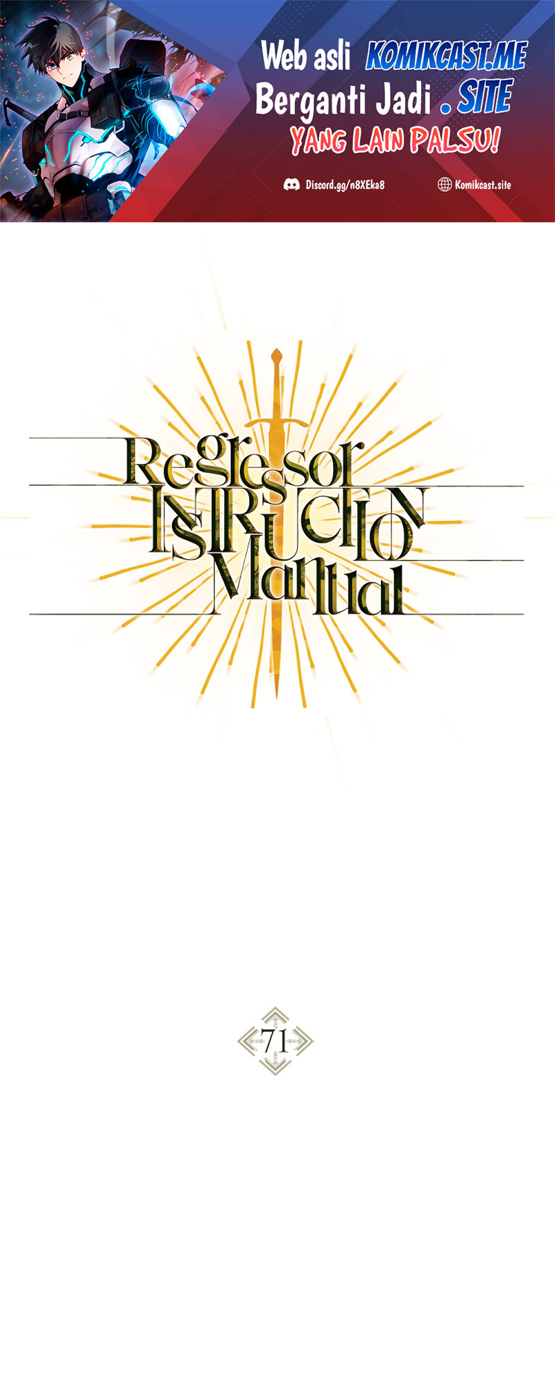 Regressor Instruction Manual Chapter 71 - halaman 1