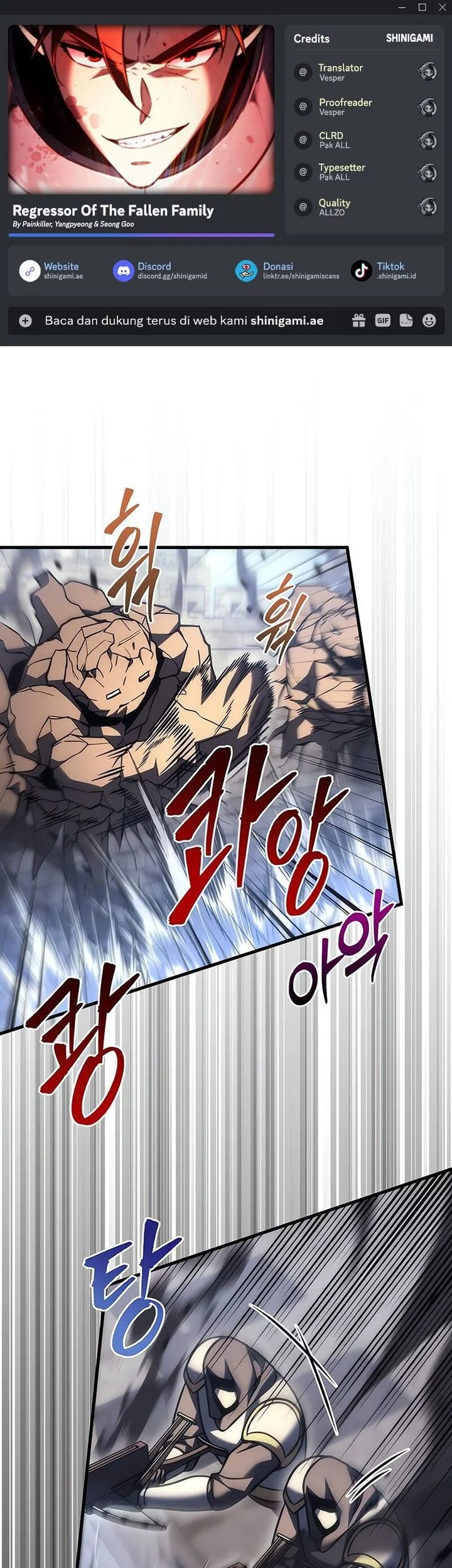 Regressor Of The Fallen Family Chapter 102 - halaman 1