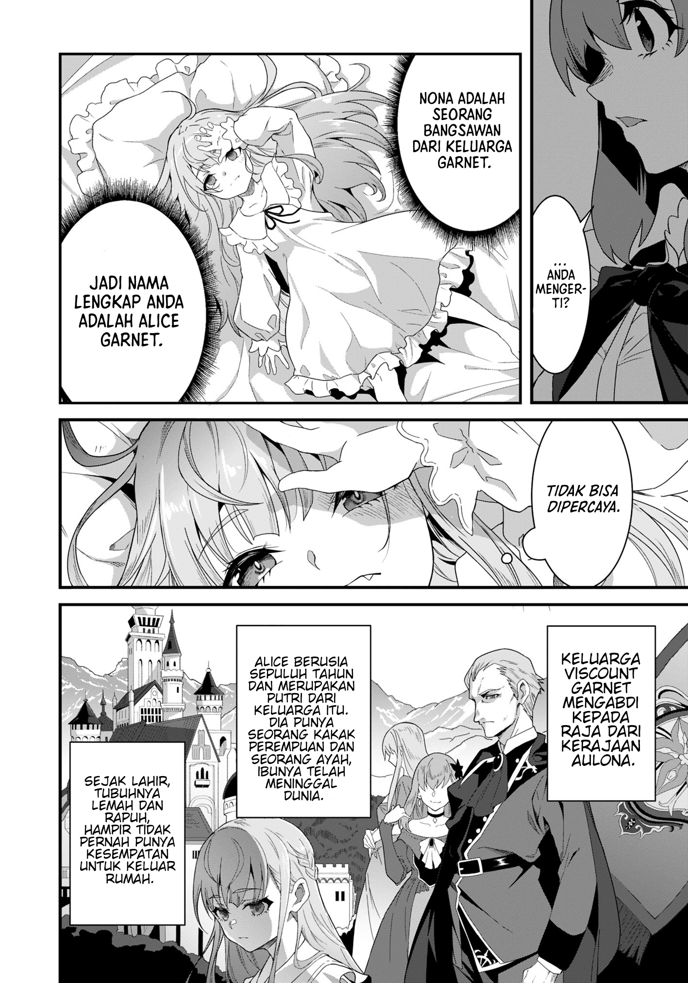 Reijou Alice no Eiyuutan: Kizoku no Shoujo ni Tensei shita Eiyuu wa Yagate Saikyou to Nari Hitobito wo Sukuu Tame Musou suru Chapter 1 - halaman 16