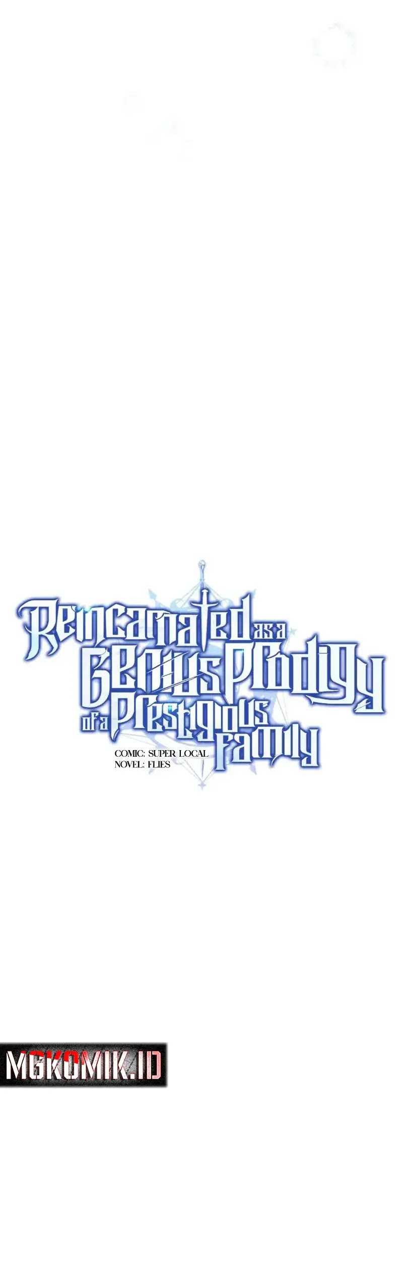 Reincarnated as a Genius Prodigy of a Prestigious Family Chapter 22 - halaman 22