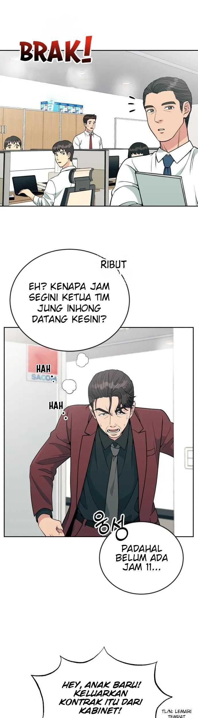 Reincarnated as a New Employee Chapter 21 - halaman 54