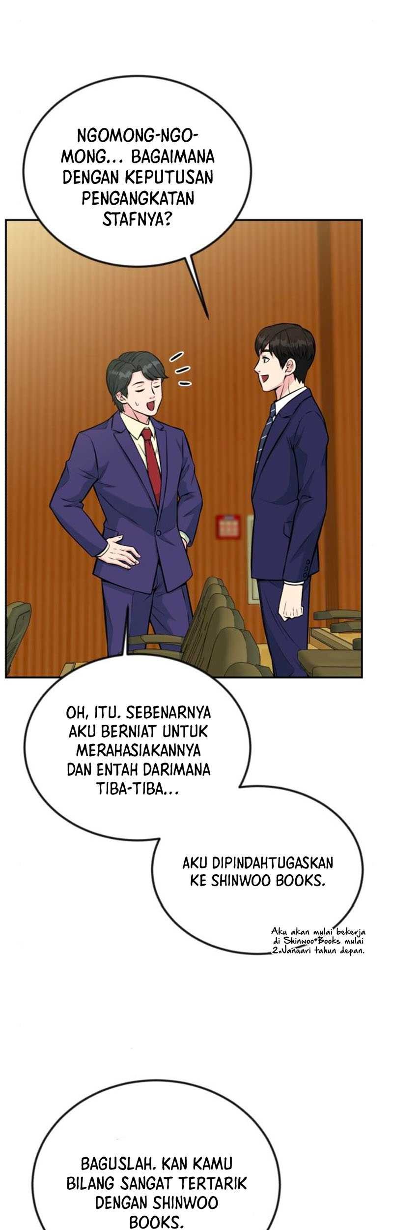 Reincarnated as a New Employee Chapter 35 - halaman 45