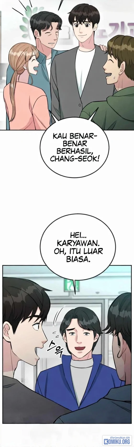 Reincarnated as a New Employee Chapter 52 - halaman 18