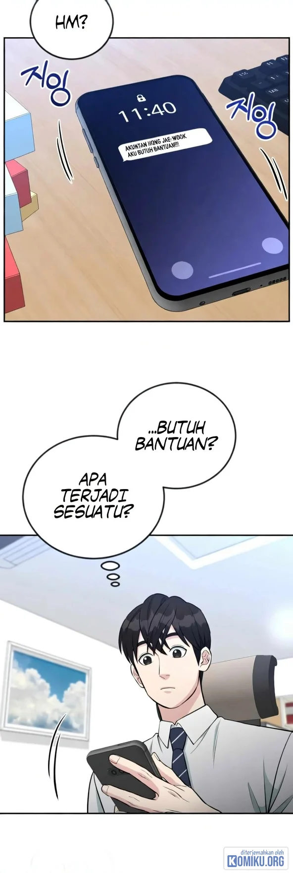 Reincarnated as a New Employee Chapter 58 - halaman 2