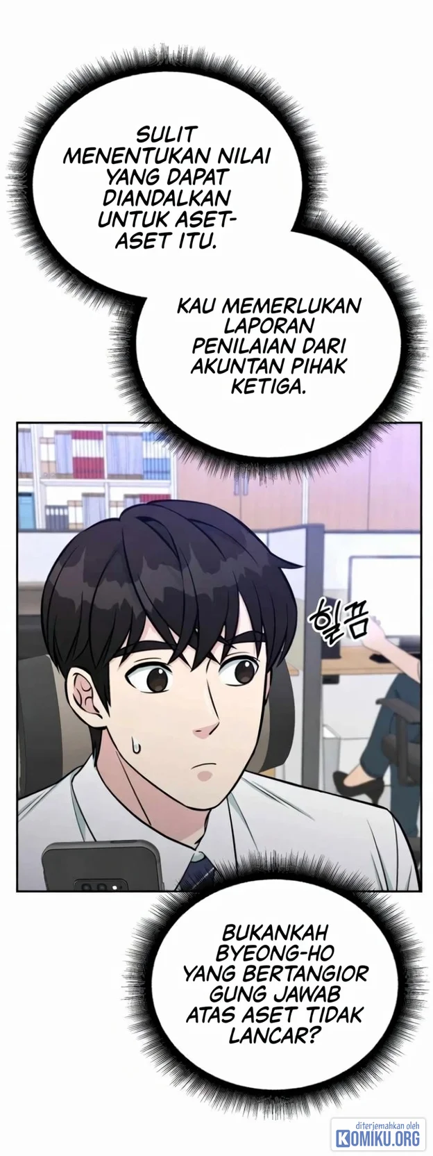 Reincarnated as a New Employee Chapter 58 - halaman 55