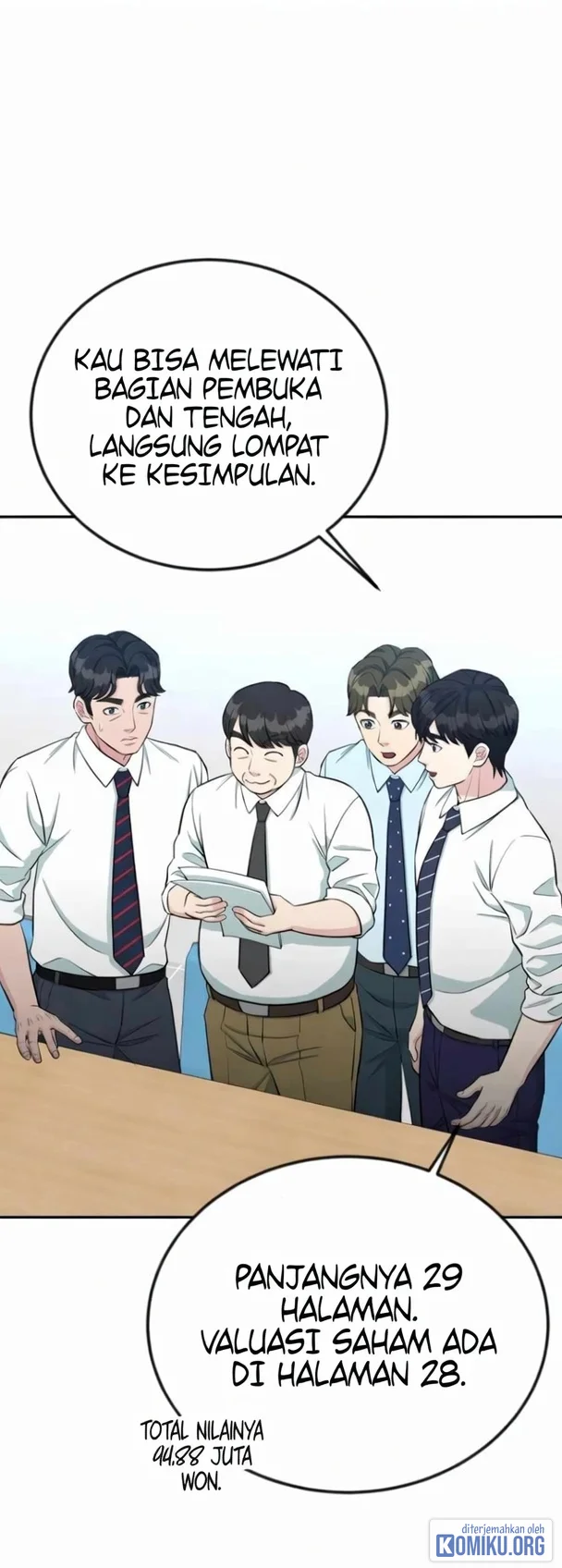 Reincarnated as a New Employee Chapter 60 - halaman 54