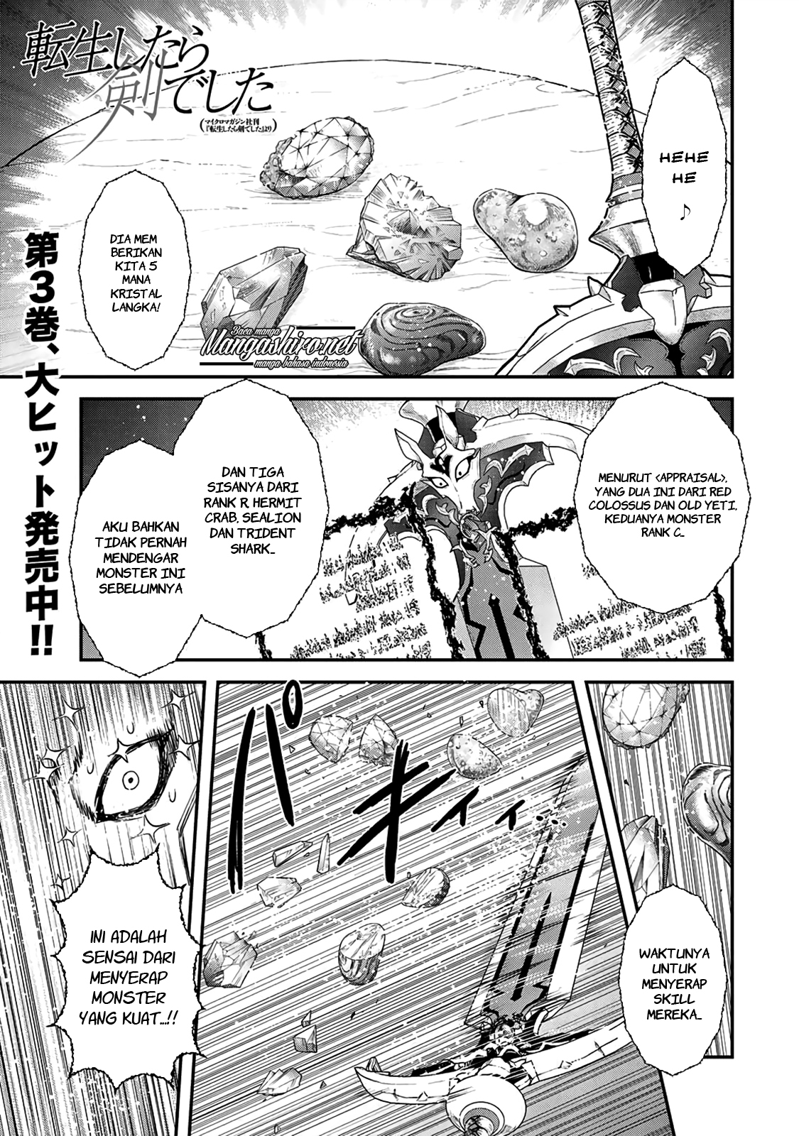 Reincarnated as a Sword Chapter 17 - halaman 2